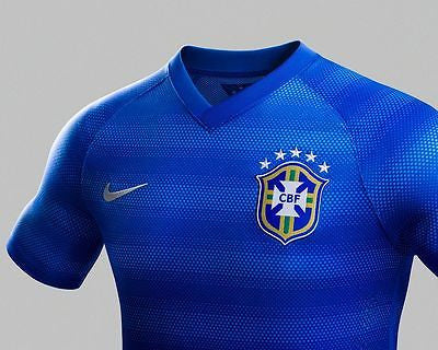 NIKE NEYMAR JR BRASIL AUTHENTIC MATCH JERSEY DE VISITA COPA MUNDIAL FIFA 2014 5