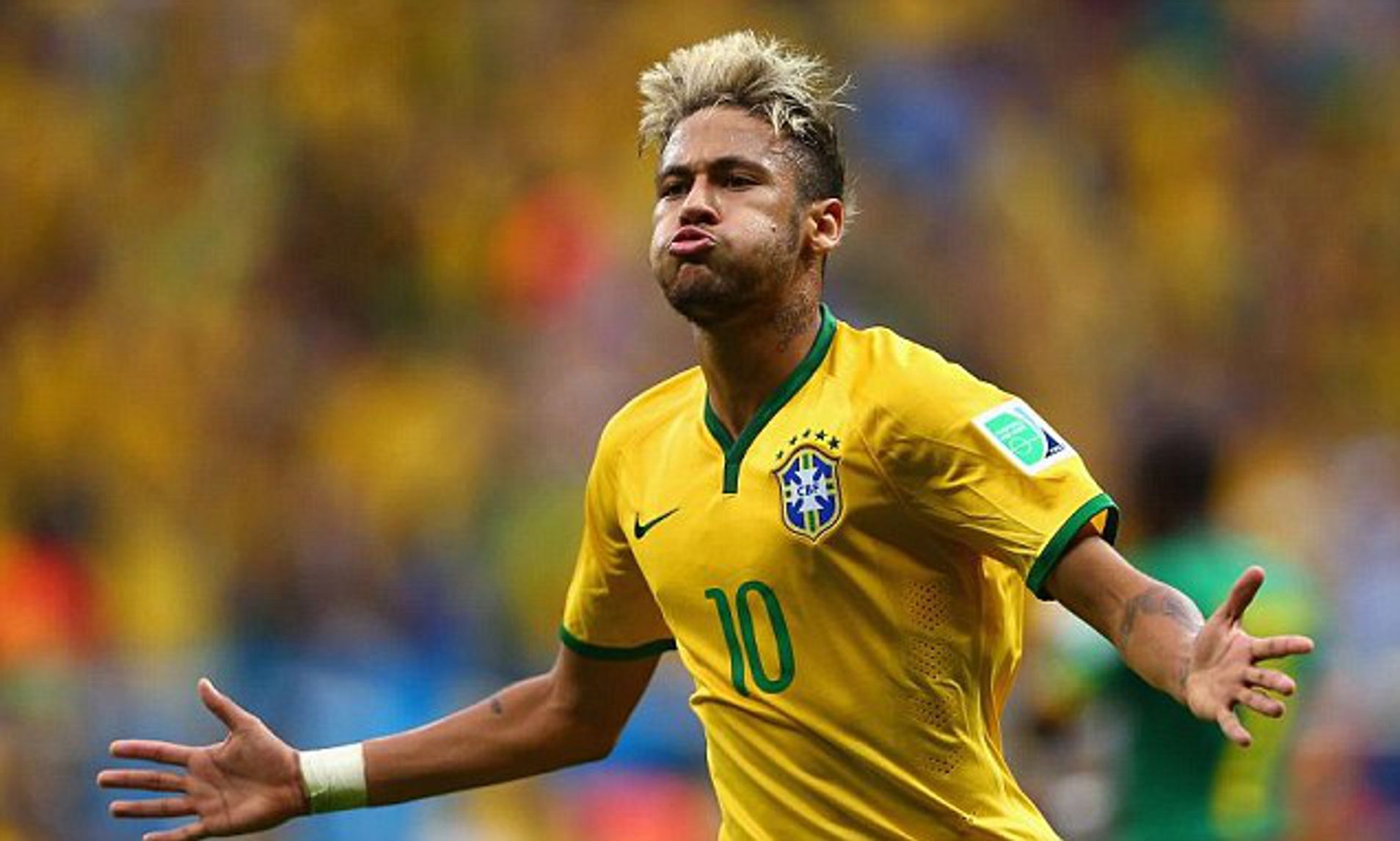 NIKE NEYMAR JR BRASIL JERSEY DE CASA COPA MUNDIAL FIFA 2014 4