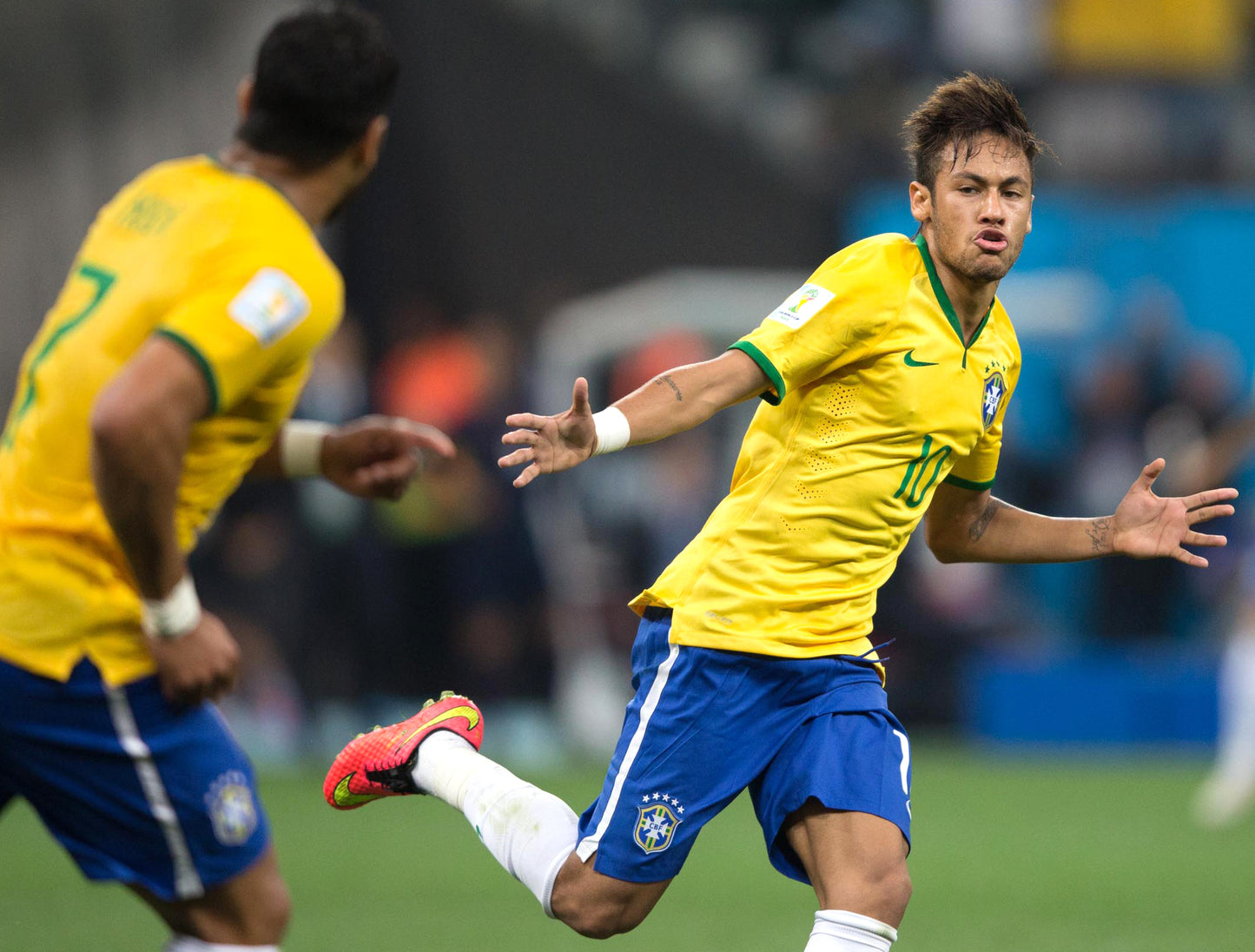 NIKE NEYMAR JR BRASIL JERSEY DE CASA COPA MUNDIAL FIFA 2014 5