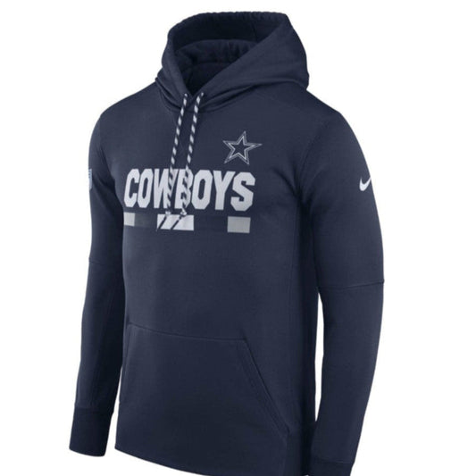 NIKE NFL DALLAS COWBOYS ON FIELD APPAREL SUDADERA THERMA-FIT CON GORRA 0