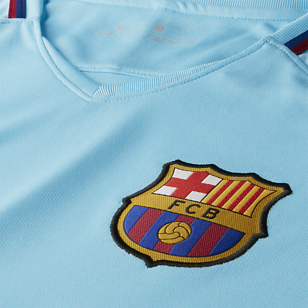 NIKE OUSMANE DEMBELE FC BARCELONA JERSEY DE VISITA 2017/18 3