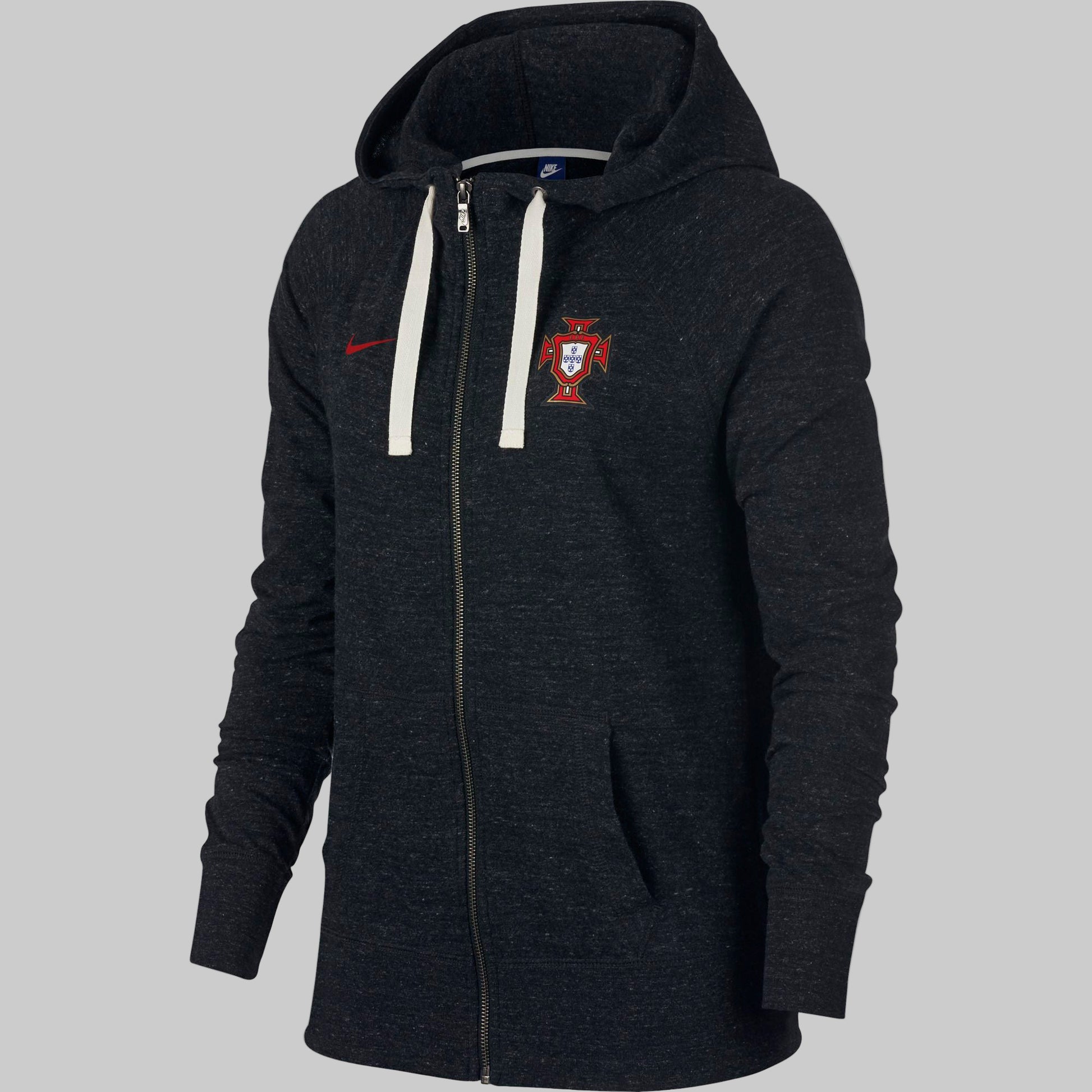 NIKE PORTUGAL SUDADERA GYM VINTAGE CON GORRA Y CIERRE COMPLETO PARA MUJER 1