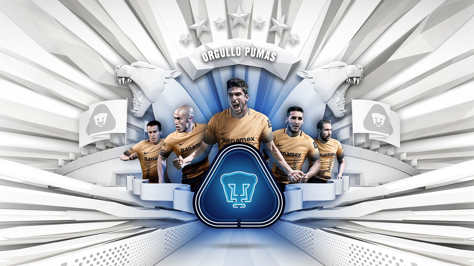 NIKE PUMAS UNAM JERSEY DE VISITA 2015/16 4