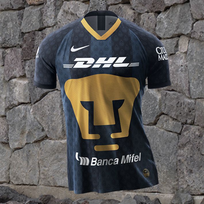 NIKE PUMAS UNAM JERSEY DE VISITA 2019/20 3