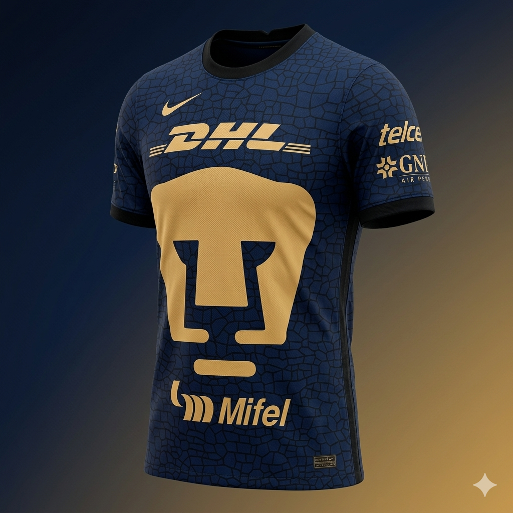 NIKE PUMAS UNAM JERSEY DE VISITA 2021/22 10