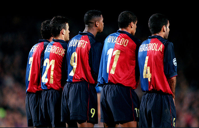 NIKE RIVALDO FC BARCELONA JERSEY DE VISITA 2017/18 5