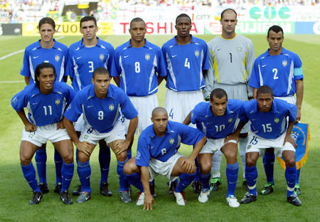 NIKE RONALDO BRASIL JERSEY DE VISITA CAMPEONES FIFA COPA MUNDIAL 2002 5