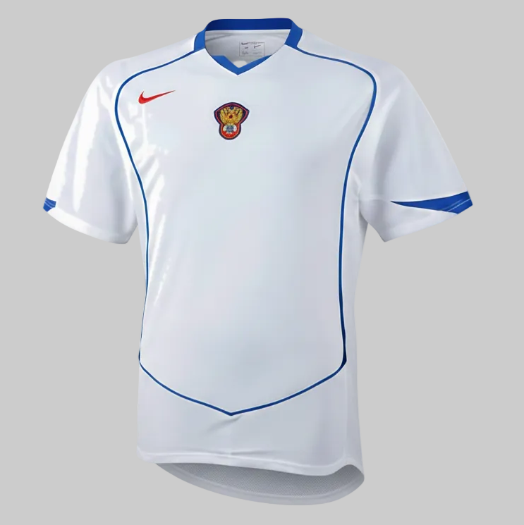 NIKE RUSIA JERSEY DE CASA TOTAL 90 EURO 2004 1