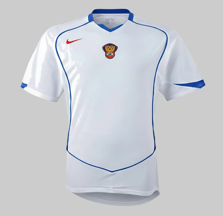 NIKE RUSIA JERSEY DE CASA TOTAL 90 EURO 2004 3