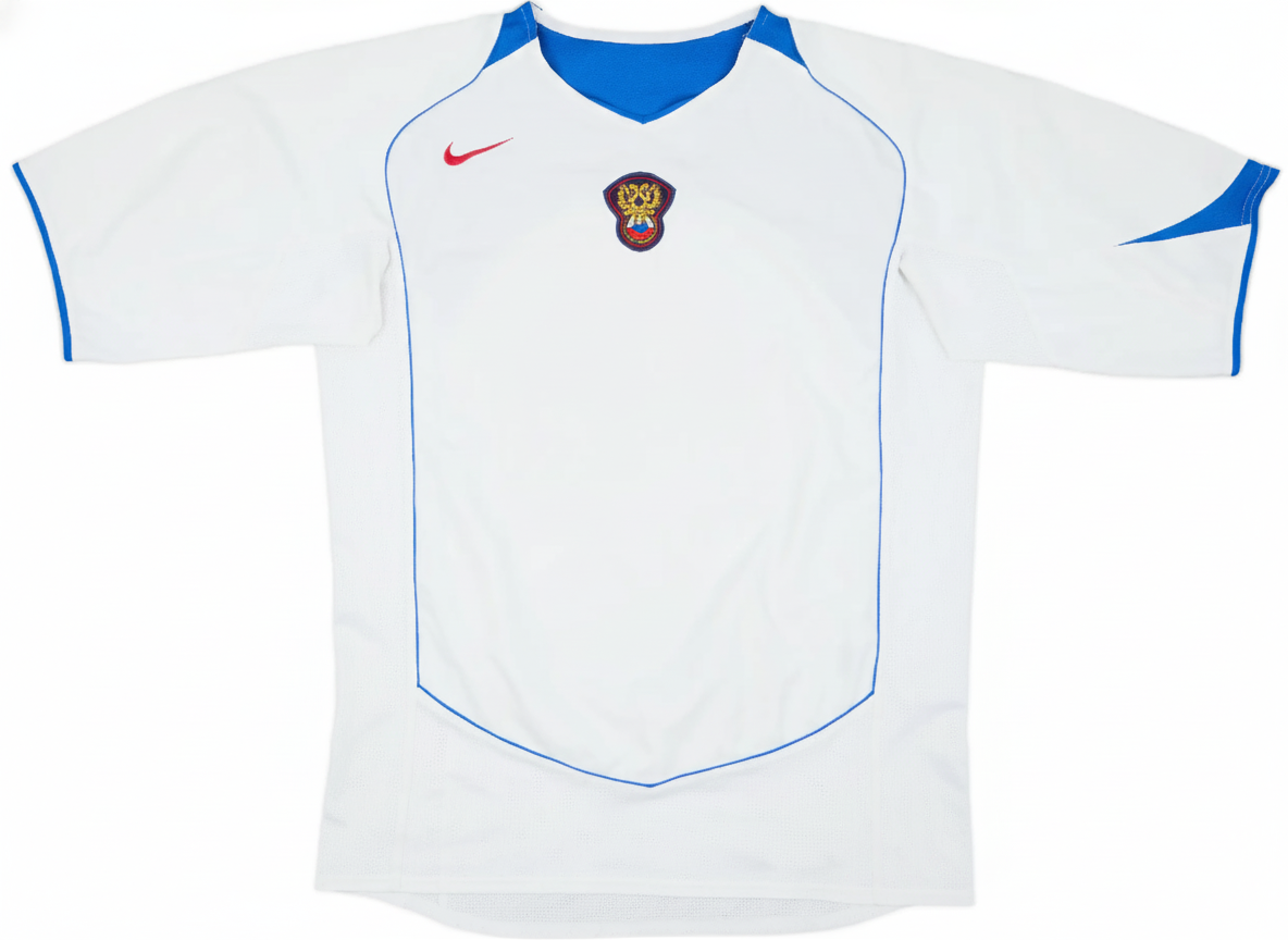 NIKE RUSIA JERSEY DE CASA TOTAL 90 EURO 2004 5