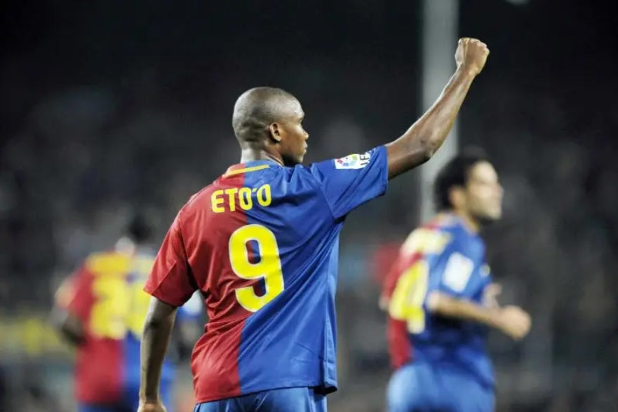 NIKE SAMUEL ETO'O FC BARCELONA JERSEY DE CASA 2008/09 7