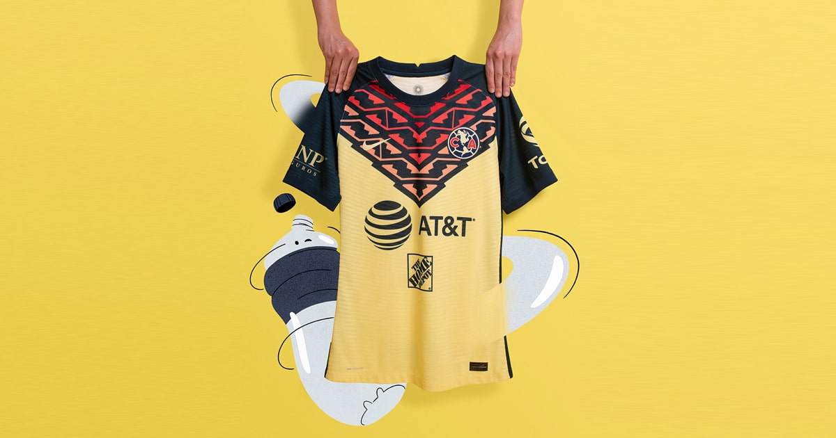 NIKE SEBASTIAN CORDOVA CLUB AMERICA ADV VAPOR MATCH JERSEY DE CASA 2021/22 8