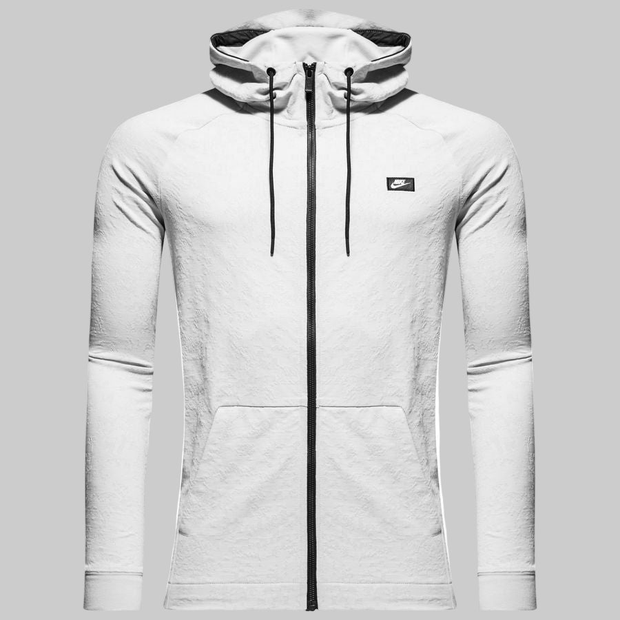 NIKE SPORTS CASUAL SUDADERA CORTE MODERNO CON GORRA Y CIERRE COMPLETO 1