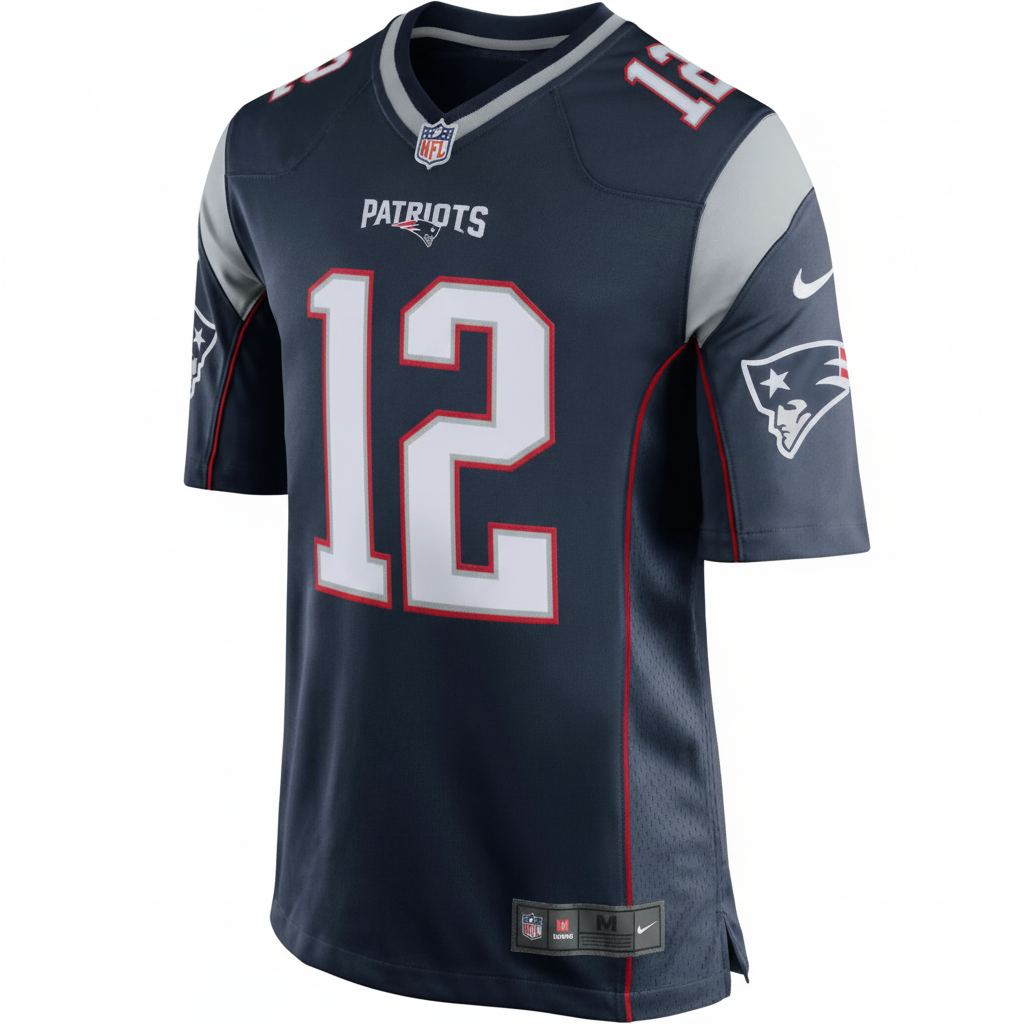 NIKE TOM BRADY NEW ENGLAND PATRIOTS ON FIELD JERSEY PARA NIÑOS 2