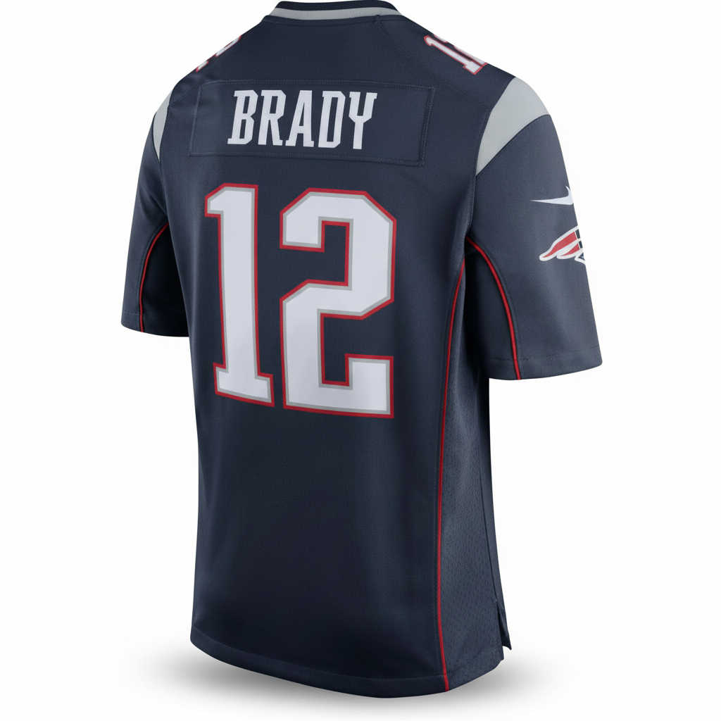 NIKE TOM BRADY NEW ENGLAND PATRIOTS ON FIELD JERSEY PARA NIÑOS 3