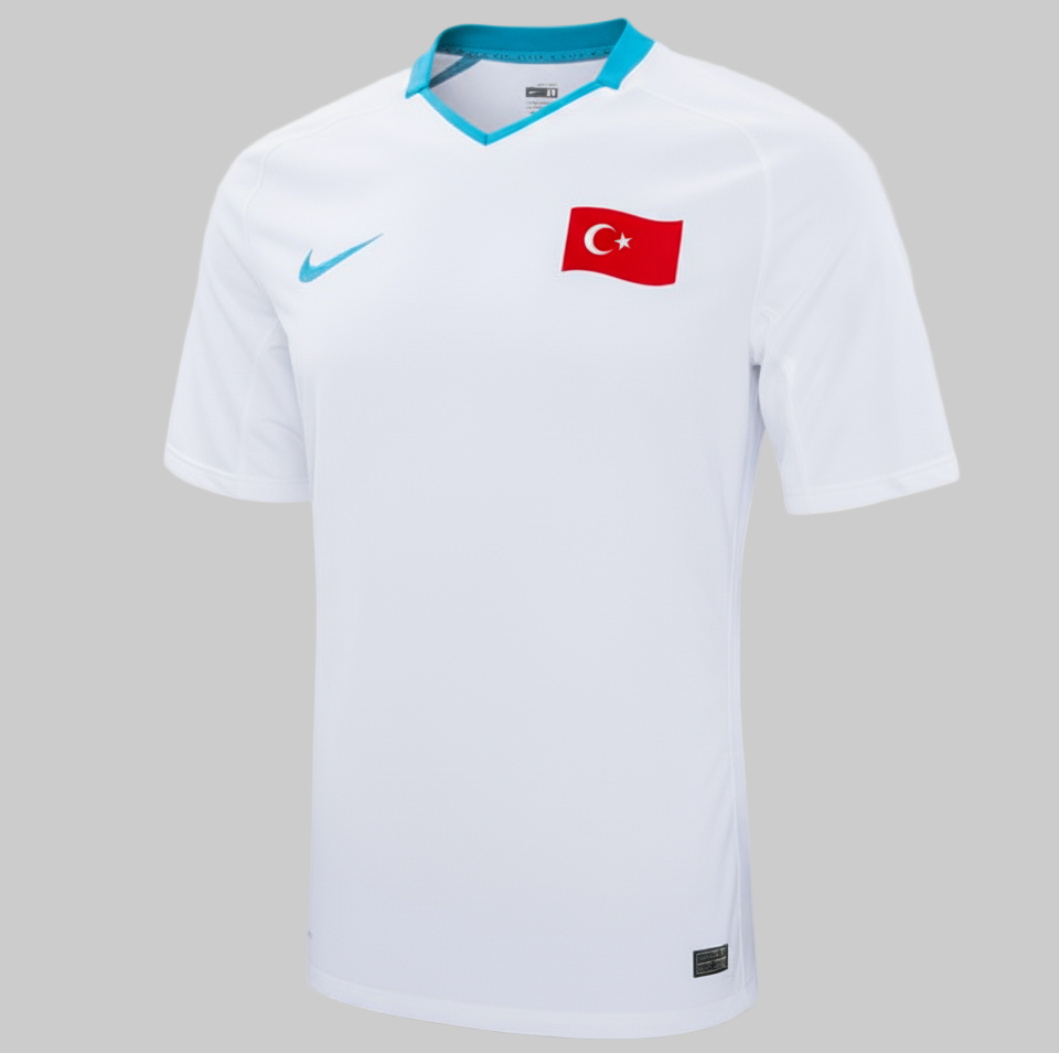 NIKE TURQUIA JERSEY DE VISITA EURO 2008 1