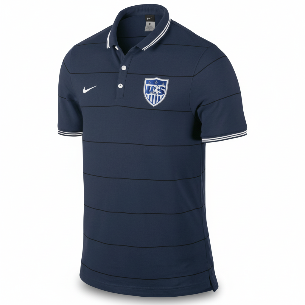 NIKE USA USMNT AUTHENTIC LEAGUE PLAYERA POLO COPA MUNDIAL FIFA 2014 1