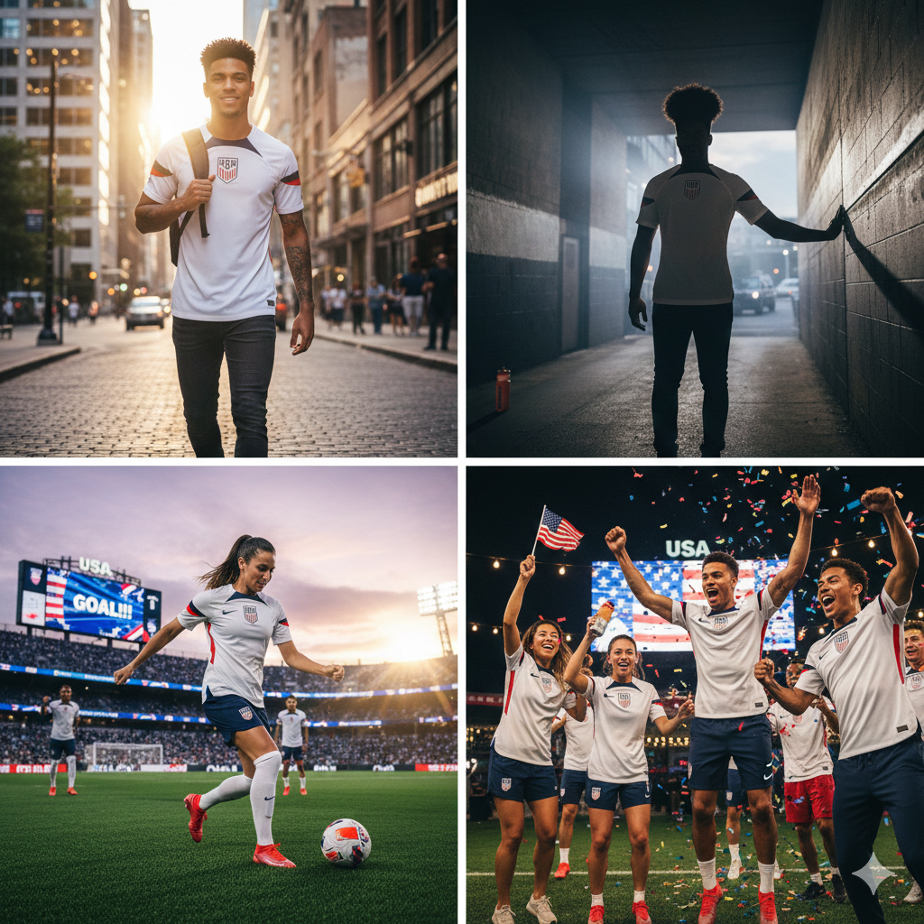NIKE USA USMNT JERSEY DE CASA COPA MUNDIAL FIFA 2022 10