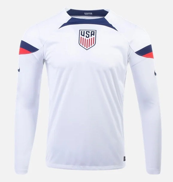 NIKE USA USMNT JERSEY MANGA LARGA DE CASA COPA MUNDIAL FIFA 2022 3