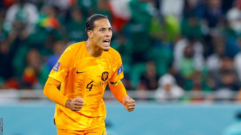 NIKE VIRGIL VAN DIJK PAISES BAJOS JERSEY DE CASA COPA MUNDIAL FIFA 2022 5
