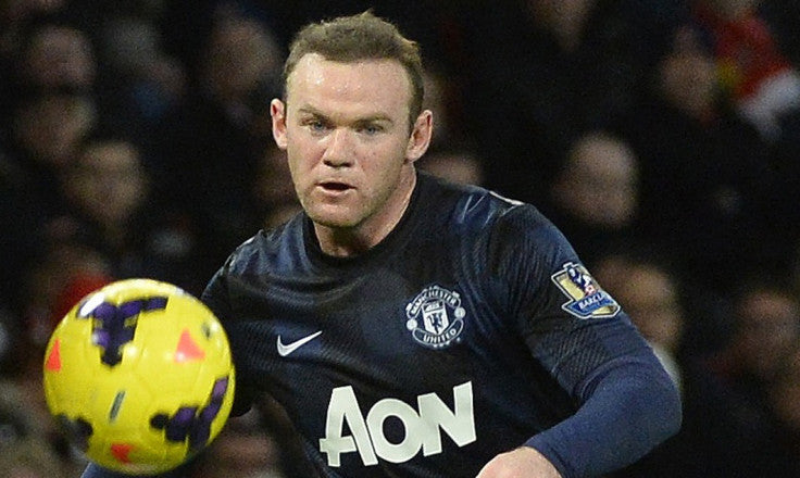 NIKE WAYNE ROONEY MANCHESTER UNITED JERSEY DE VISITA 2013/14 5