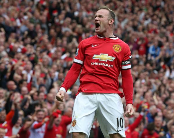 NIKE WAYNE ROONEY MANCHESTER UNITED JERSEY MANGA LARGA DE CASA 2014/15