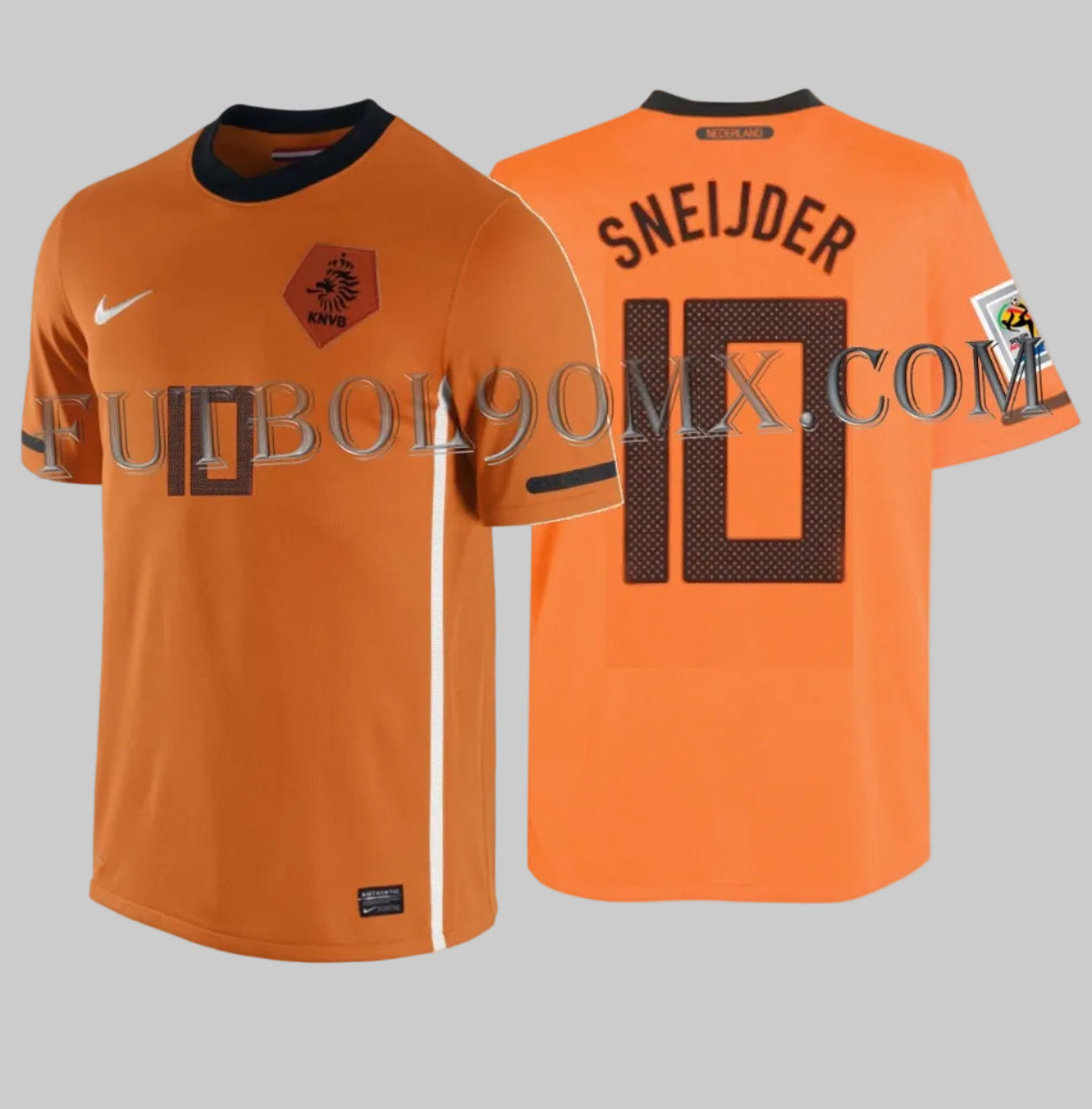 NIKE WESLEY SNEIJDER PAISES BAJOS JERSEY DE CASA COPA MUNDIAL FIFA 2010 2