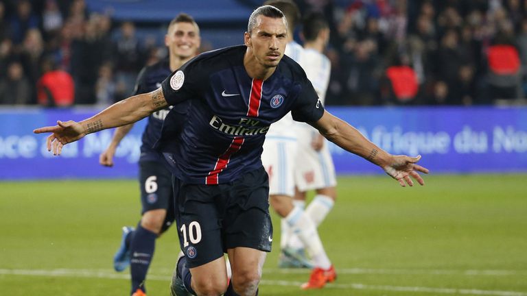 NIKE ZLATAN IBRAHIMOVIC PARIS SAINT-GERMAIN PSG AUTHENTIC MATCH JERSEY DE CASA 2015/16 4