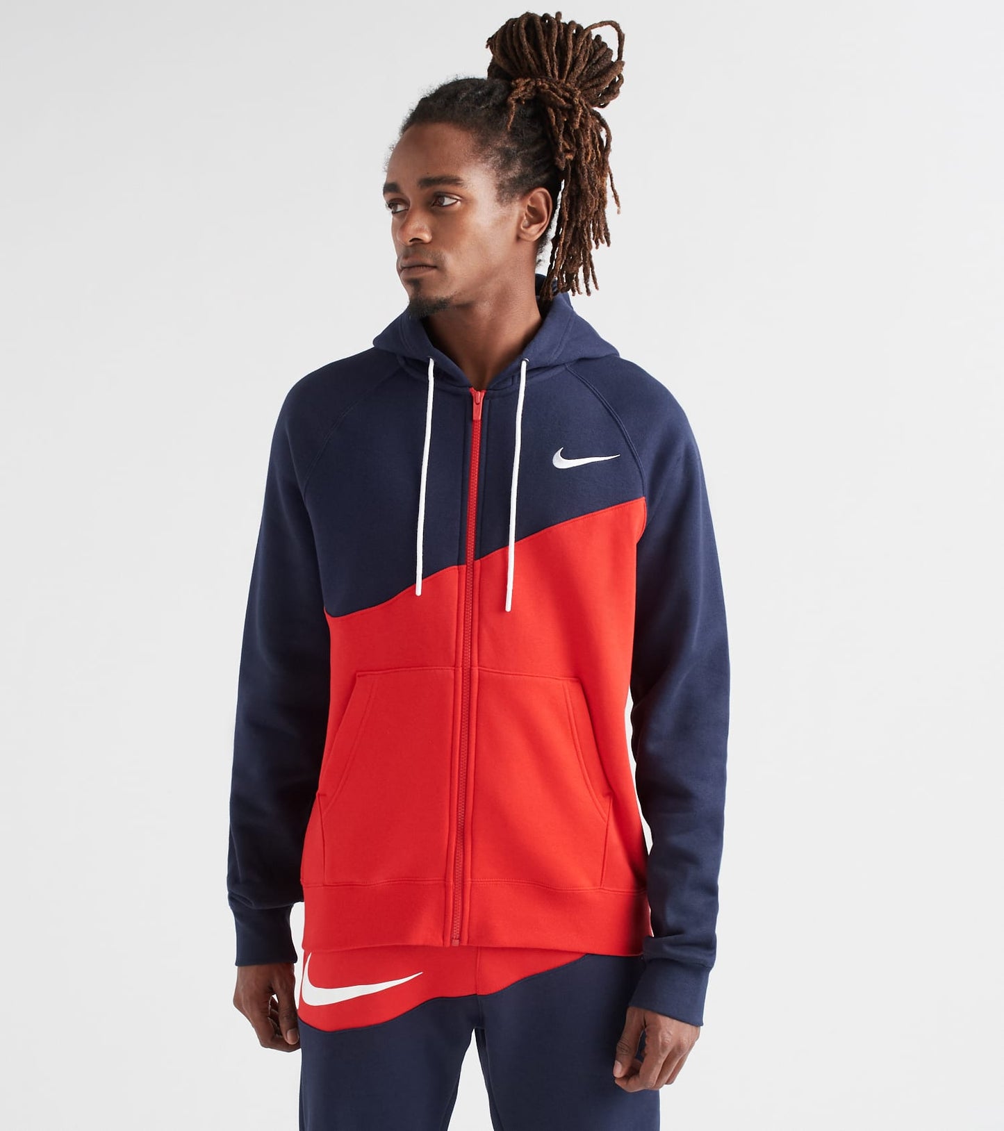 NIKE SPORTSWEAR SWOOSH SUDADERA CON GORRA Y CIERRE COMPLETO 3