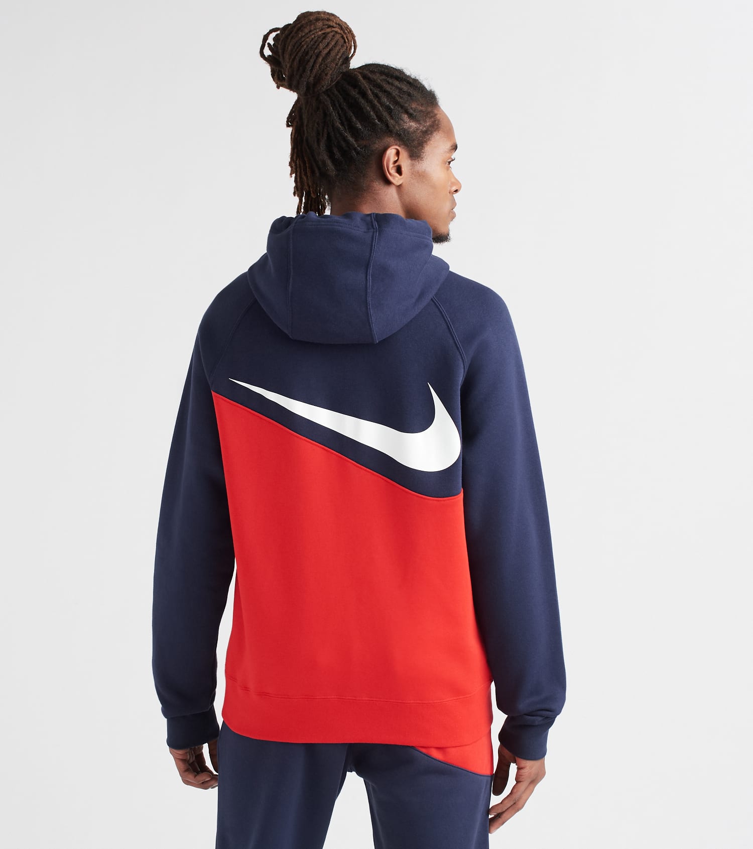 NIKE SPORTSWEAR SWOOSH SUDADERA CON GORRA Y CIERRE COMPLETO 4