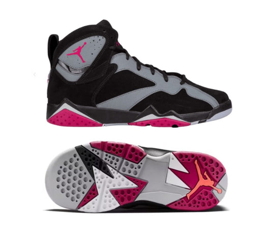 NIKE AIR JORDAN RETRO 7 SPORT FUCHSIA ZAPATOS DE BASKETBALL PARA NIÑA 1