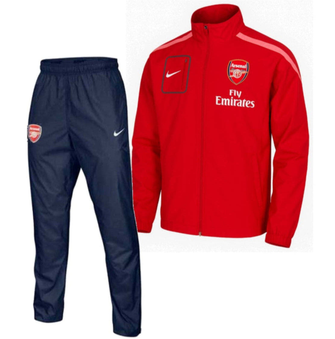 NIKE ARSENAL FC CHANDAL DE PRESENTACION PLAYER ISSUE UEFA CHAMPIONS LEAGUE 2010/11 1