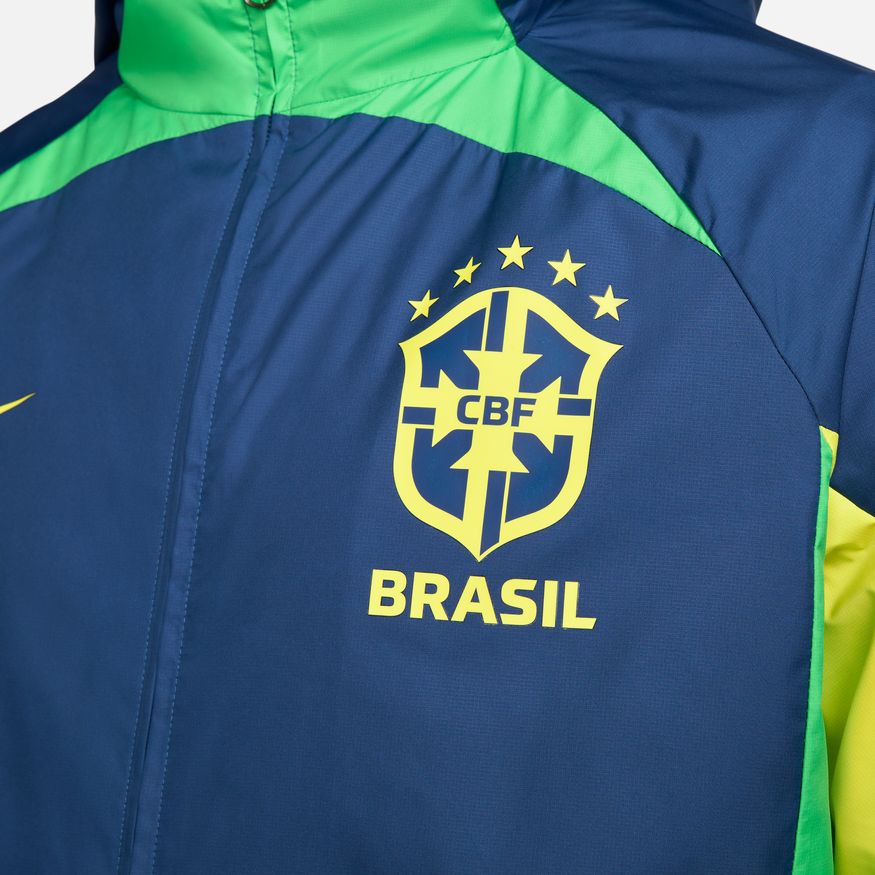 NIKE BRASIL CHAMARRA ALL WEATHER PARA TODO CLIMA COPA MUNDIAL FIFA 2022 7