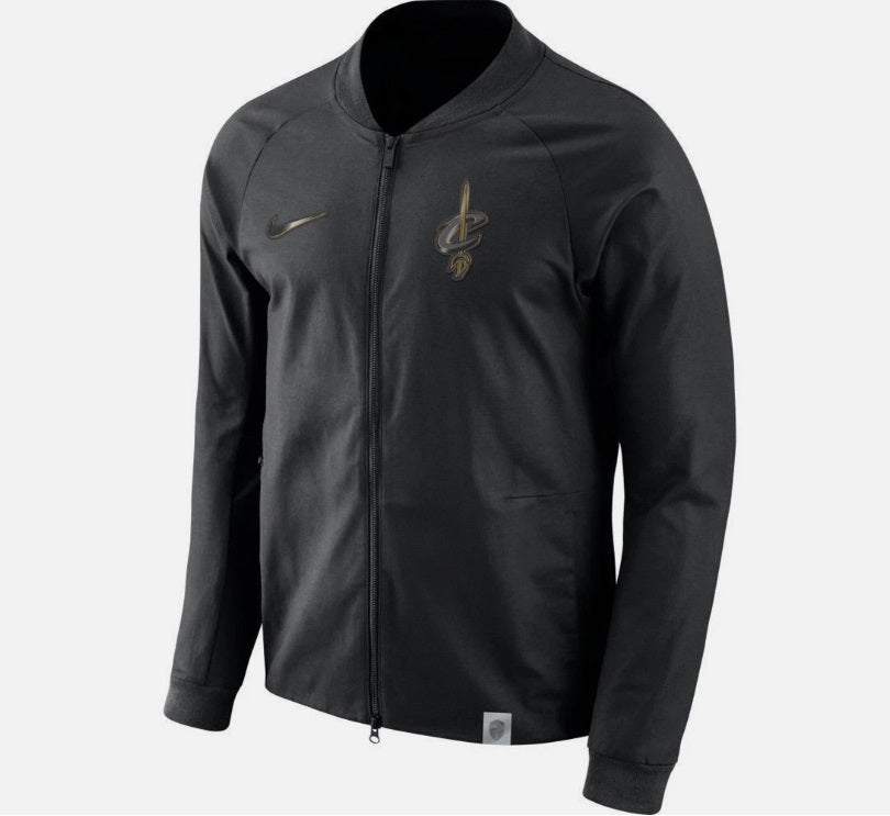 NIKE NBA CLEVELAND CAVALIERS CITY EDITION VARSITY JACKET 1