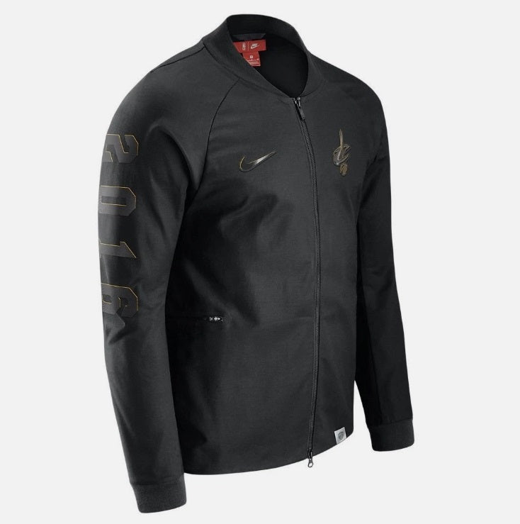 NIKE NBA CLEVELAND CAVALIERS CITY EDITION VARSITY JACKET 2