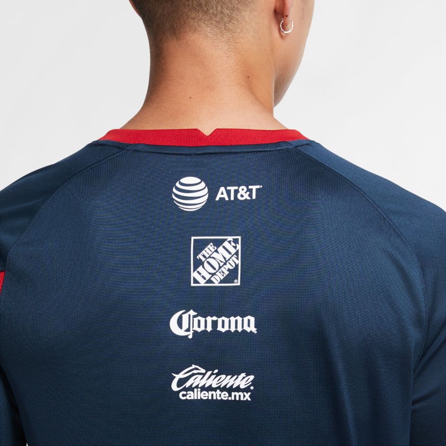 NIKE CLUB AMÉRICA JERSEY DE ENTRENAMIENTO PRE PARTIDO 2020/21 5