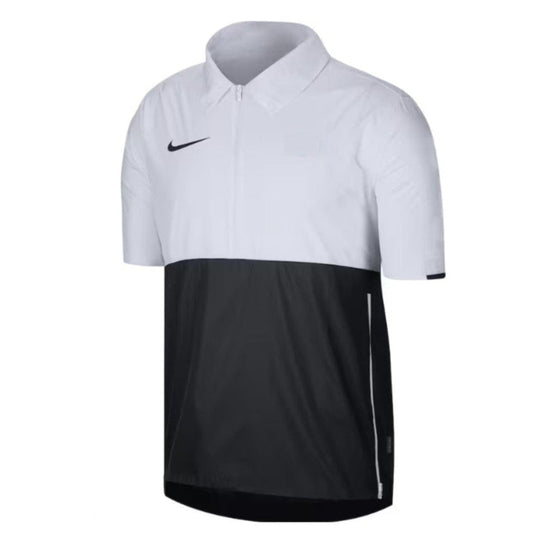 NIKE FOOTBALL SIDELINE COACH CHAMARRA LIGERA DE MEDIO CIERRE MANGA CORTA Blanco 1