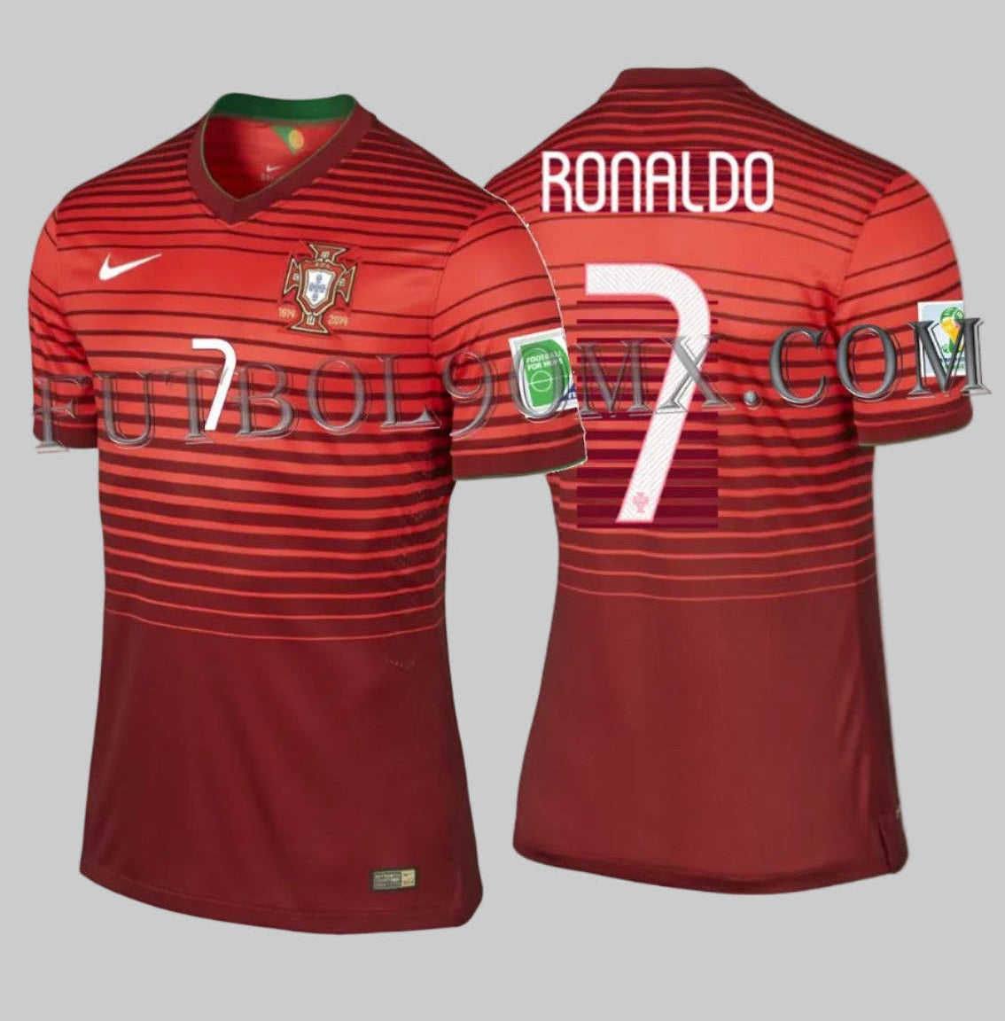 NIKE CRISTIANO RONALDO PORTUGAL AUTHENTIC MATCH JERSEY DE CASA COPA MUNDIAL FIFA 2014 1