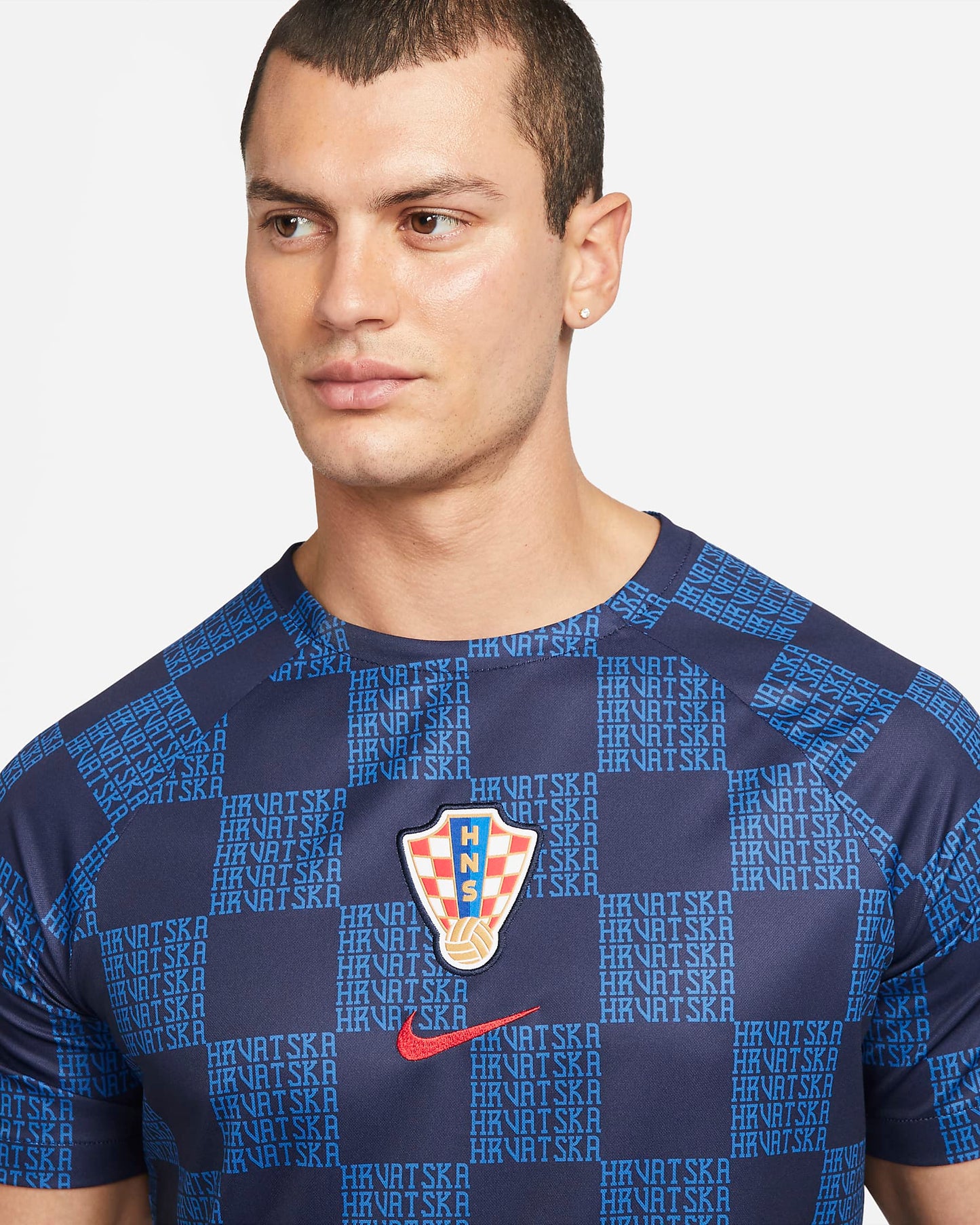 NIKE CROACIA JERSEY PRE PARTIDO DE ENTRENAMIENTO COPA MUNDIAL FIFA 2022 6