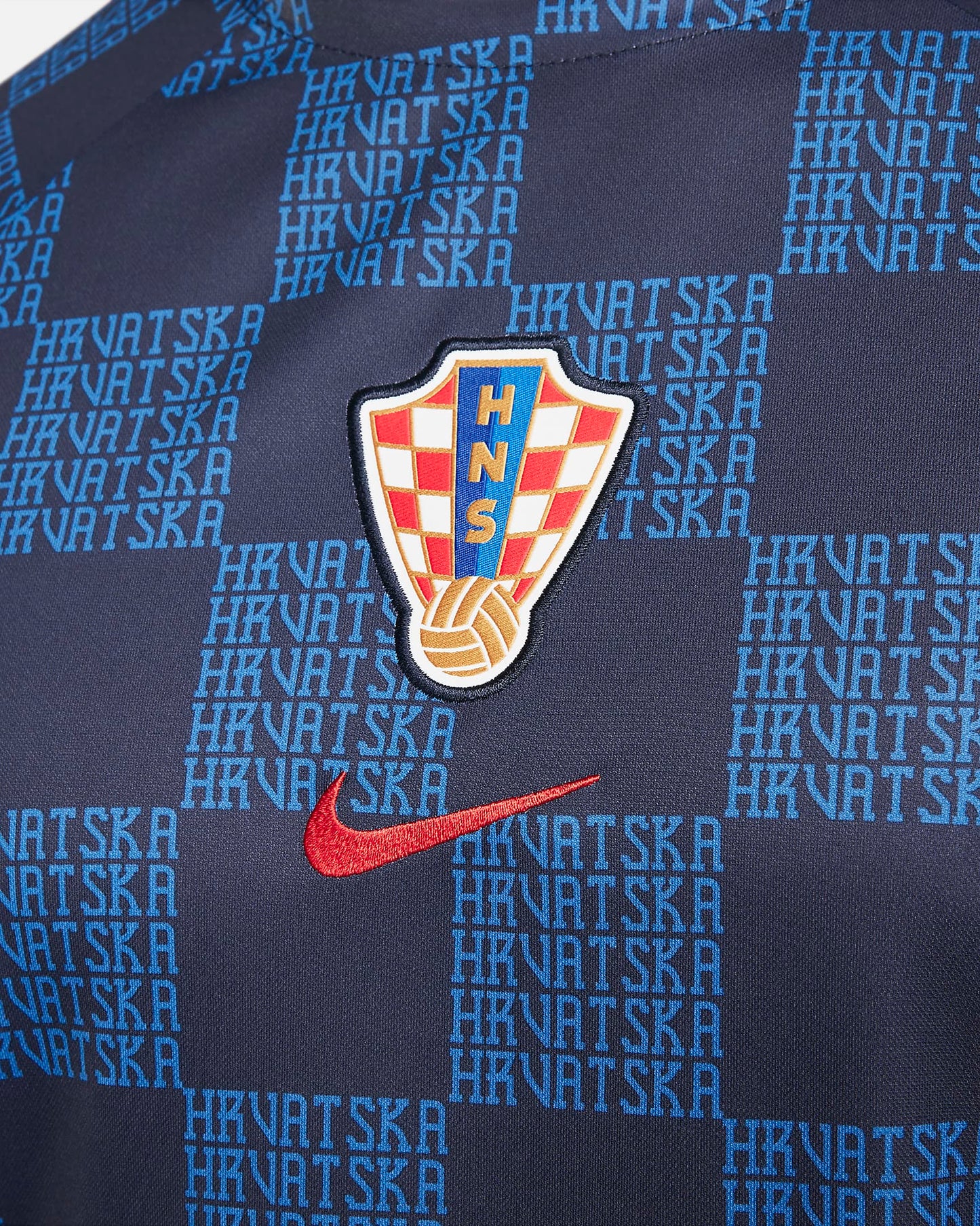 NIKE CROACIA JERSEY PRE PARTIDO DE ENTRENAMIENTO COPA MUNDIAL FIFA 2022 5