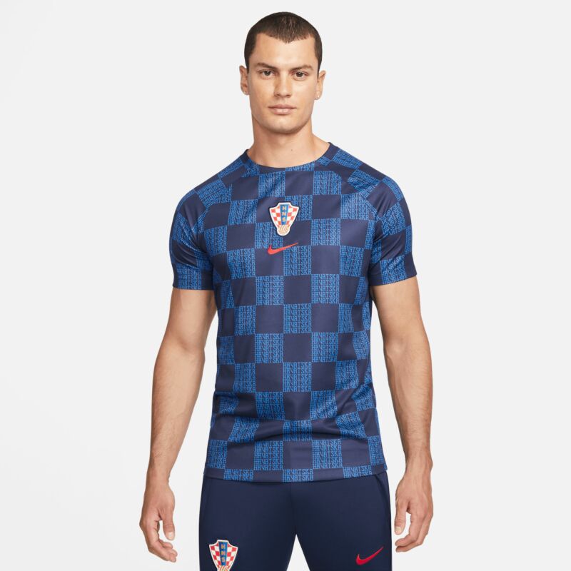 NIKE CROACIA JERSEY PRE PARTIDO DE ENTRENAMIENTO COPA MUNDIAL FIFA 2022 8