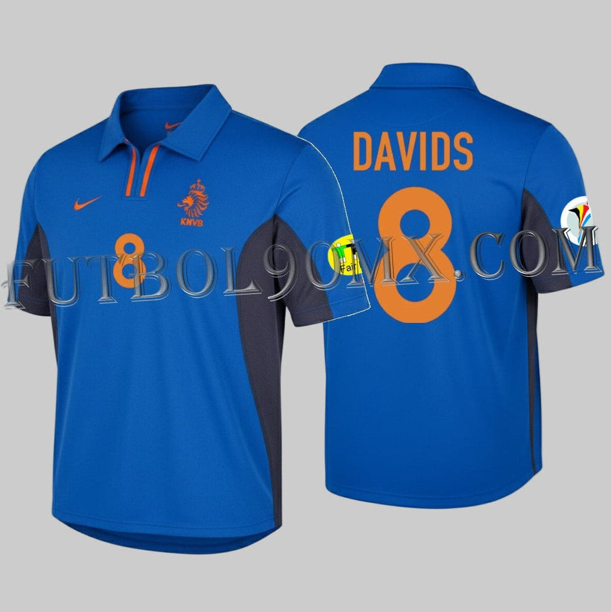 NIKE EDGAR DAVIDS PAISES BAJOS JERSEY DE VISITA EURO 2000 1