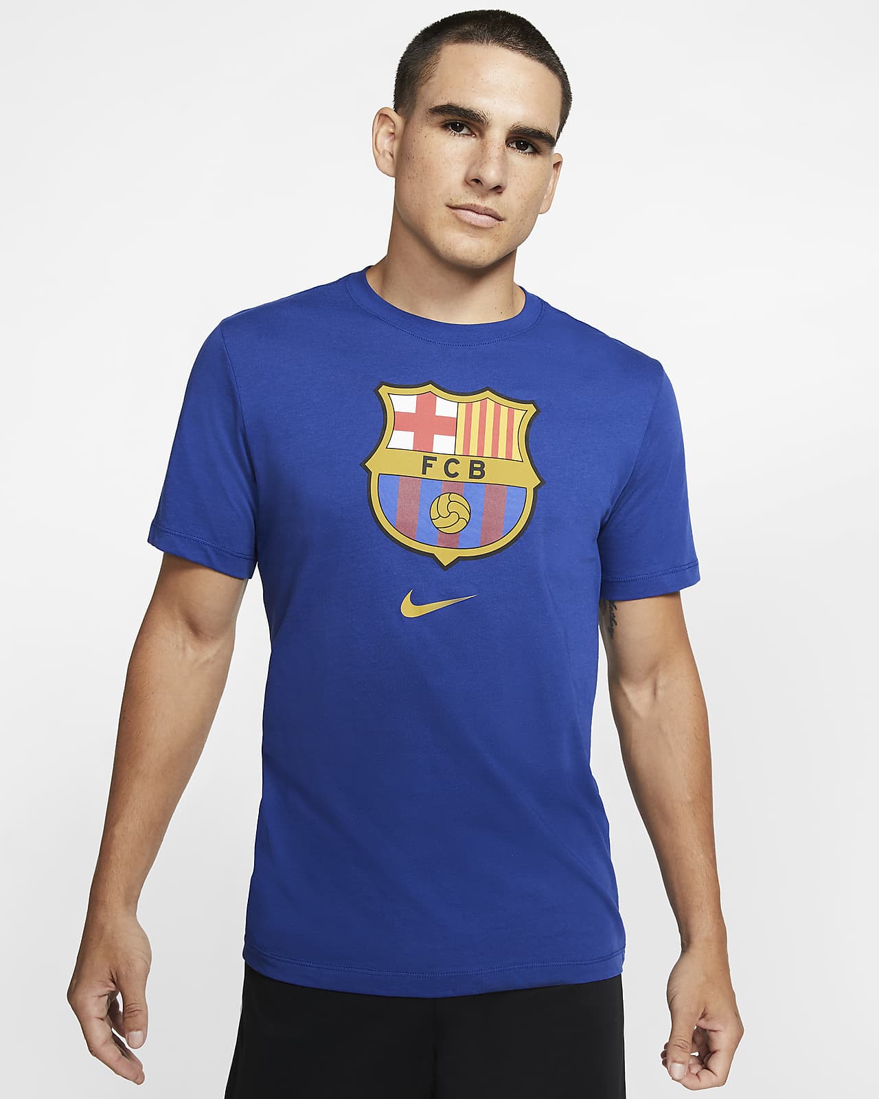 NIKE FC BARCELONA PLAYERA CREST 2020/21 3