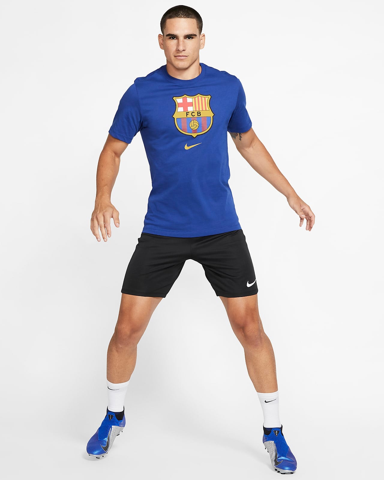 NIKE FC BARCELONA PLAYERA CREST 2020/21 4