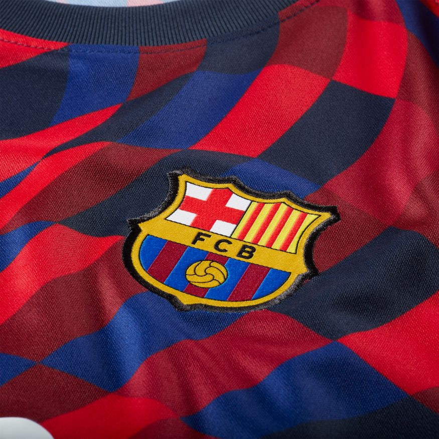 NIKE FC BARCELONA JERSEY DE ENTRENAMIENTO PRE PARTIDO 2020/21 3