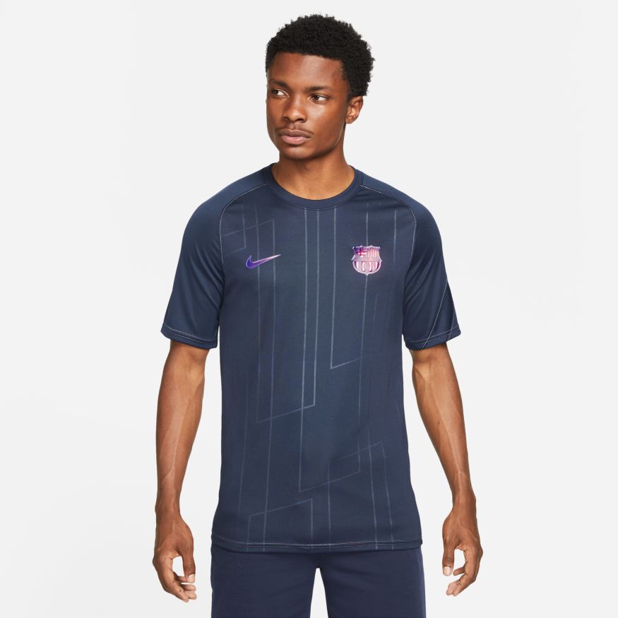 NIKE FC BARCELONA JERSEY DE ENTRENAMIENTO PRE PARTIDO 2021/22 6