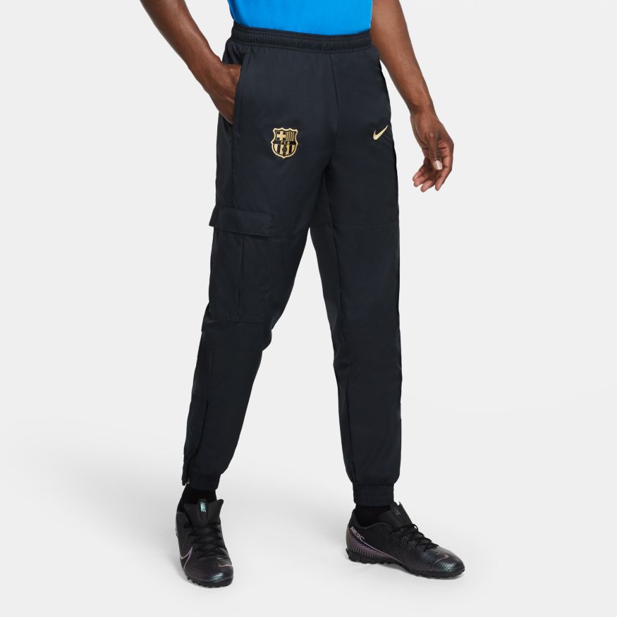 NIKE FC BARCELONA PANTS WOVEN DE PISTA 2020/21 3