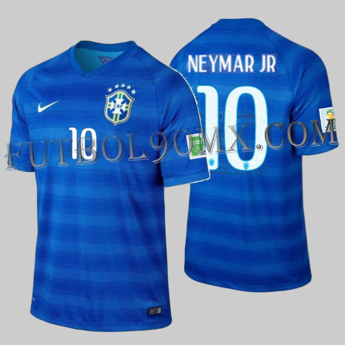 NIKE NEYMAR JR BRASIL JERSEY DE VISITA COPA MUNDIAL FIFA 2014 1