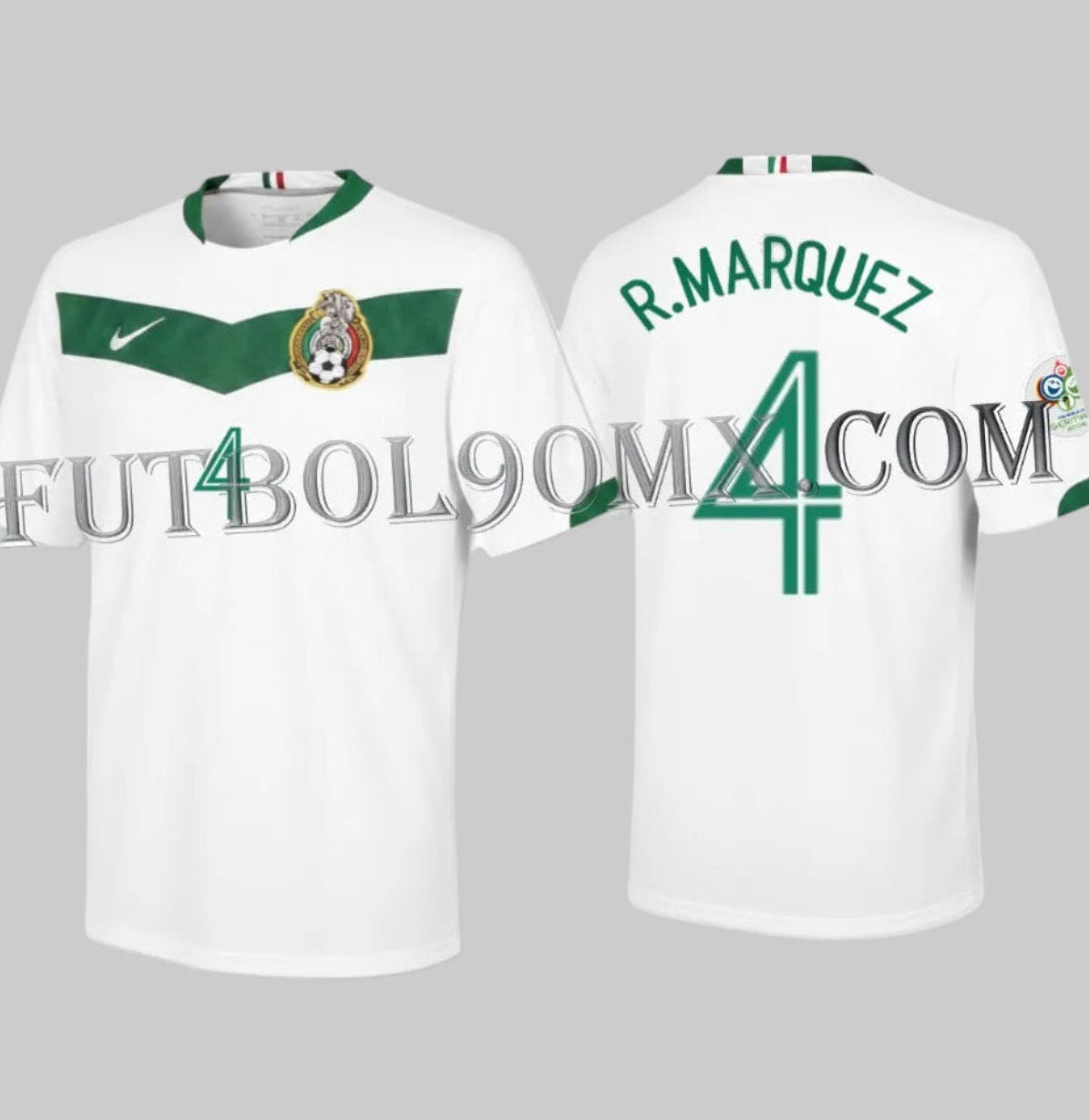 NIKE RAFAEL MARQUEZ MEXICO JERSEY DE CASA COPA MUNDIAL FIFA 2006 1