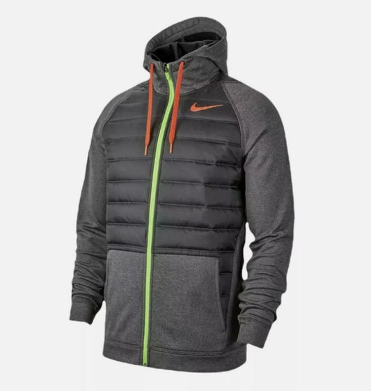 NIKE THERMA WINTERIZED CHAMARRA DE ENTRENAMIENTO CON GORRA Y CIERRE COMPLETO 1